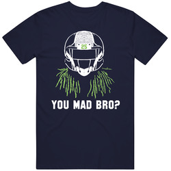 Richard Sherman You Mad Bro Shutdown Corner Defense Seattle Football T