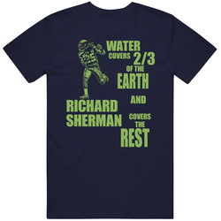 Richard Sherman Shutdown Corner Football Seattle T Shirt
