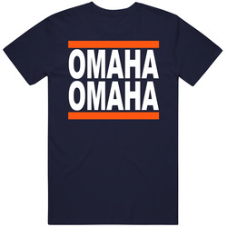 Omaha Omaha Peyton Manning Denver Football Audible T Shirt