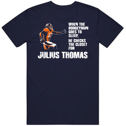 Julius Thomas Denver Football Te Tight End Boogeyman T Shirt