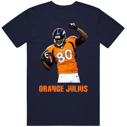 Julius Thomas Orange Julius Denver Tight End Te Football T Shirt