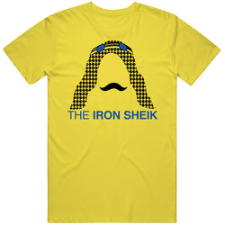 Iron Sheik Wrestling Legend Mustache T Shirt