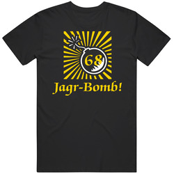Jagr Bomb Jaromir Jagr Boston Hockey T Shirt