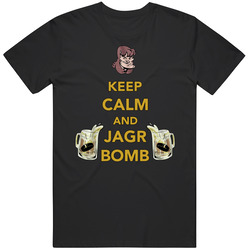 Keep Calm And Jagr Bomb Boston Hockey Stanley Cup Playoffs T Shirt