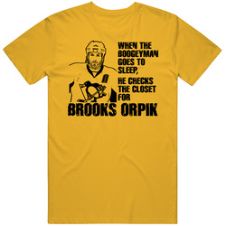 Brooks Orpik Boogeyman Pittsburgh Hockey Defense T Shirt