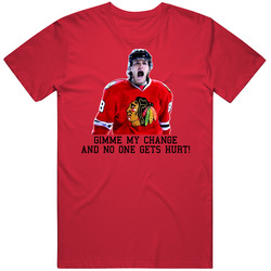 Patrick Kane Gimme My Change Funny Hockey Chicago T Shirt