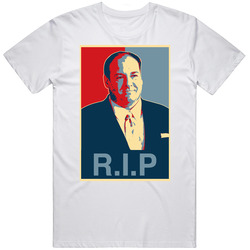 James Gandolfini Tribute Actor Hbo Mafia T Shirt