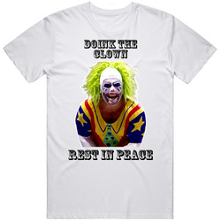 Doink The Clown Rip Wrestling Tribute T Shirt