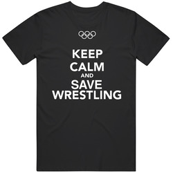 Keep Calm And Save Wrestling Olympics 2020 T Shirt