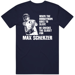 Max Scherzer Baseball Detroit Pitcher Boogeyman T Shirt