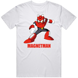 Magnetman Mega Man 3 Boss Robot Nes Video Game T Shirt