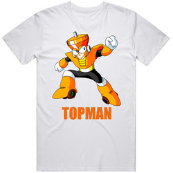 Topman Mega Man 3 Boss Robot Nes Video Game T Shirt