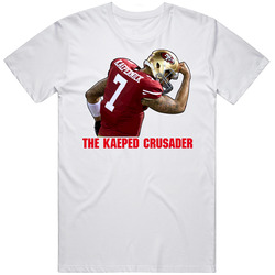 Colin Kapernick The Kaeped Crusader San Francisco Football T Shirt