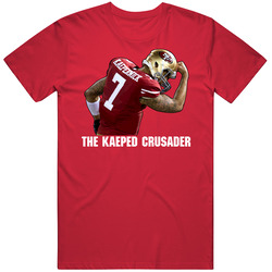 Colin Kapernick The Kaeped Crusader San Francisco Football T Shirt
