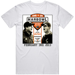 Harbowl Jim Vs John Harbaugh Superbowl Football San Francisco Baltimor