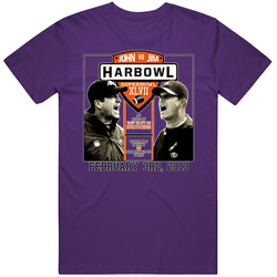 Harbowl John Vs Jim Harbaugh Superbowl Xlvii Baltimore Football T Shir