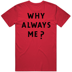 Why Always Me Mario Balotelli Soccer Calcio Ac Milan T Shirt