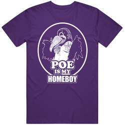 Baltimore Football Poe Mascot T Shirt