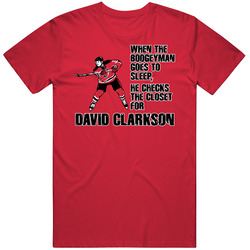 New Jersey Hockey David Clarkson Boogeyman T Shirt