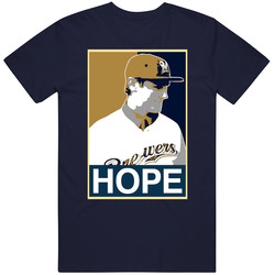 Clint Coulter Baseball Hope Milwaukee T Shirt