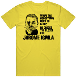Jarome Iginla Boogeyman Boston Hockey T Shirt