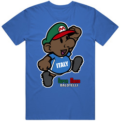 Super Mario Balotelli Italy Soccer T Shirt