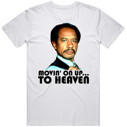 George Jefferson Sherman Helmsley The Jeffersons Tv Show T Shirt