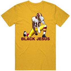 Rg3 Robert Griffin Iii Black Jesus Washington Football T Shirt
