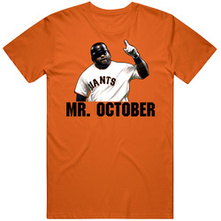 Pablo Sandoval Mr October Baseball San Francisco T Shirt