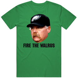 Fire The Walrus Andy Reid Philadelphia Football T Shirt