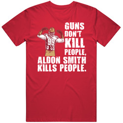 Aldon Smith Football Defense San Francisco T Shirt