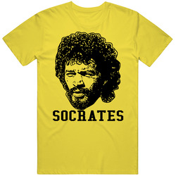 Socrates Soccer Legend Brazil Futbol T Shirt