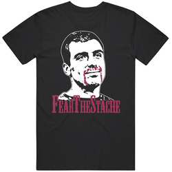 Joe Flacco Fear The Stache Football Baltimore T Shirt