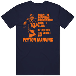 Peyton Manning Denver Football T Shirt