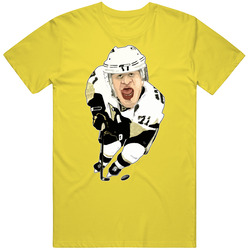 Evegeni Malkin Carcature Pittsburgh Hockey T Shirt
