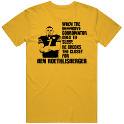 Ben Roethlisberger Pittsburgh Football T Shirt