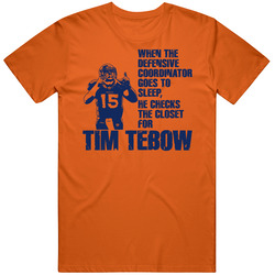 Tim Tebow Denver Football T Shirt