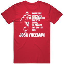 Josh Freeman Tampa Bay Football T Shirt