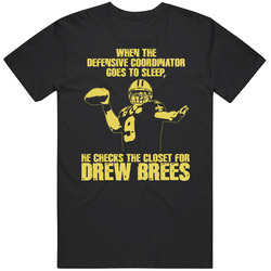 Drew Brees New Orleans Football T Shirt