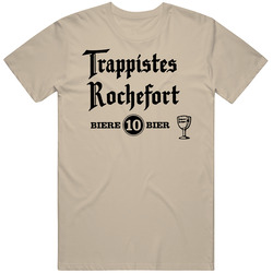 Rochefort Trappistes 10 Belgium Beer Lager T Shirt