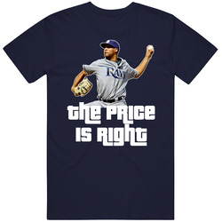 David Price The Price Is Right Baseball Tampa Bay T Shirt