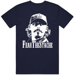 John Axford Fear The Stache Milwaukee Baseball T Shirt