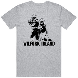 Wilfork Island New England Football T Shirt