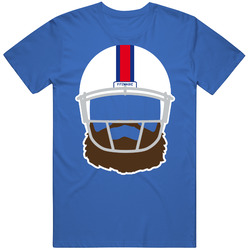 Ryan Fitzpatrick Football Helmet Buffalo Fear The Beard T Shirt