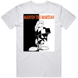 Marvin The Martian Looney Toons Cartoon T Shirt
