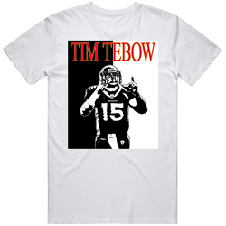 Tim Tebow Quarterback Denver Football T Shirt