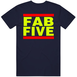 Fab Five Chris Webber Jalen Rose Howard King Basketball T Shirt
