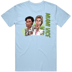 Sonny Crockett Tubbs Police Miami Vice T Shirt