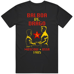 Balboa Vs Drago Moscow T Shirt