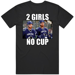 Sedins Vancouver 2 Girls No Cups T Shirt